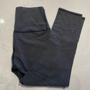 Lululemon crop high waisted leggings